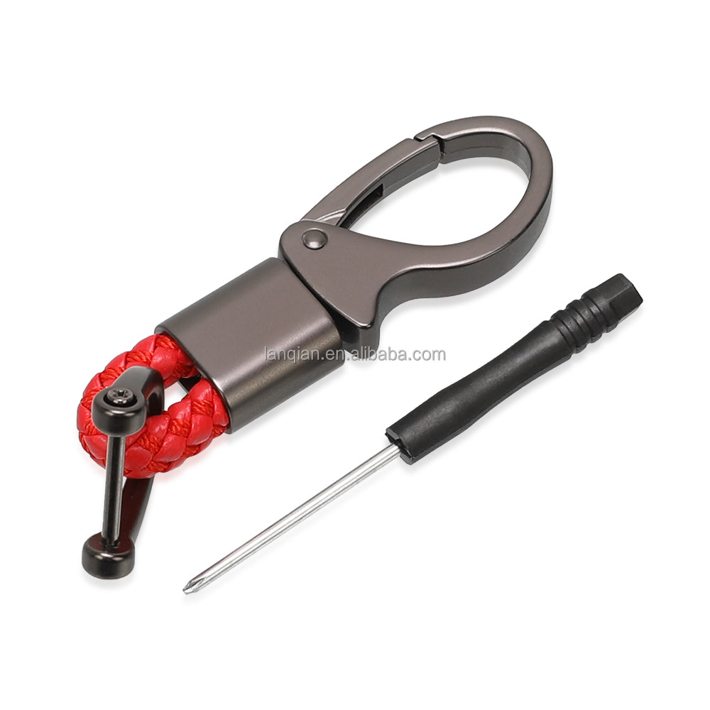 Rope Keyring Metal Keychain For Bikes And Cycles