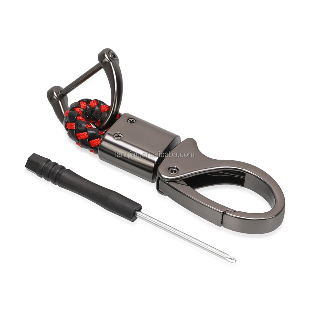 Rope Keyring Metal Keychain For Bikes And Cycles