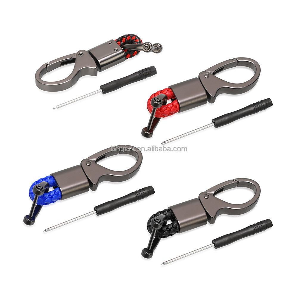 Rope Keyring Metal Keychain For Bikes And Cycles