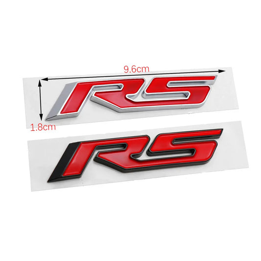 Tail Trunk Badge Sticker for  RS