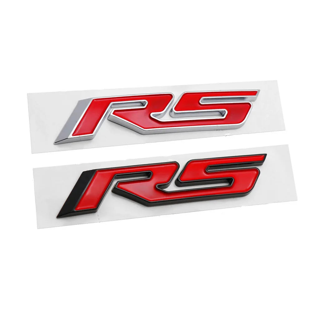 Tail Trunk Badge Sticker for  RS