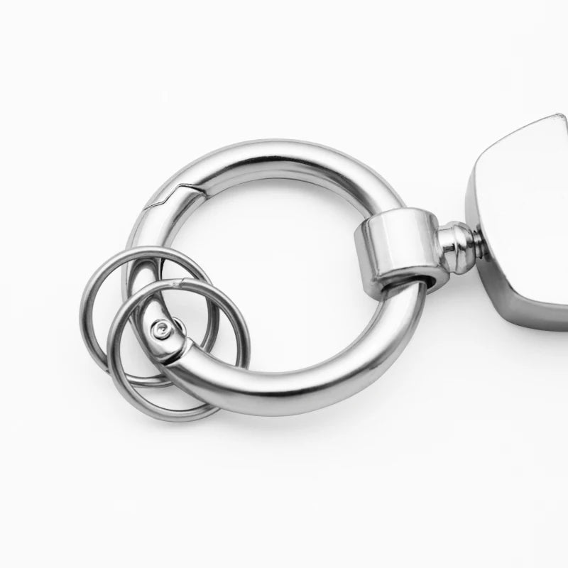 Leather Car Keychain